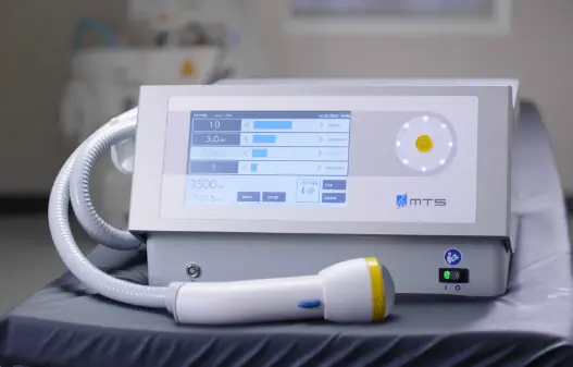 SoftWave therapy device at Gate City Health in Greensboro, NC