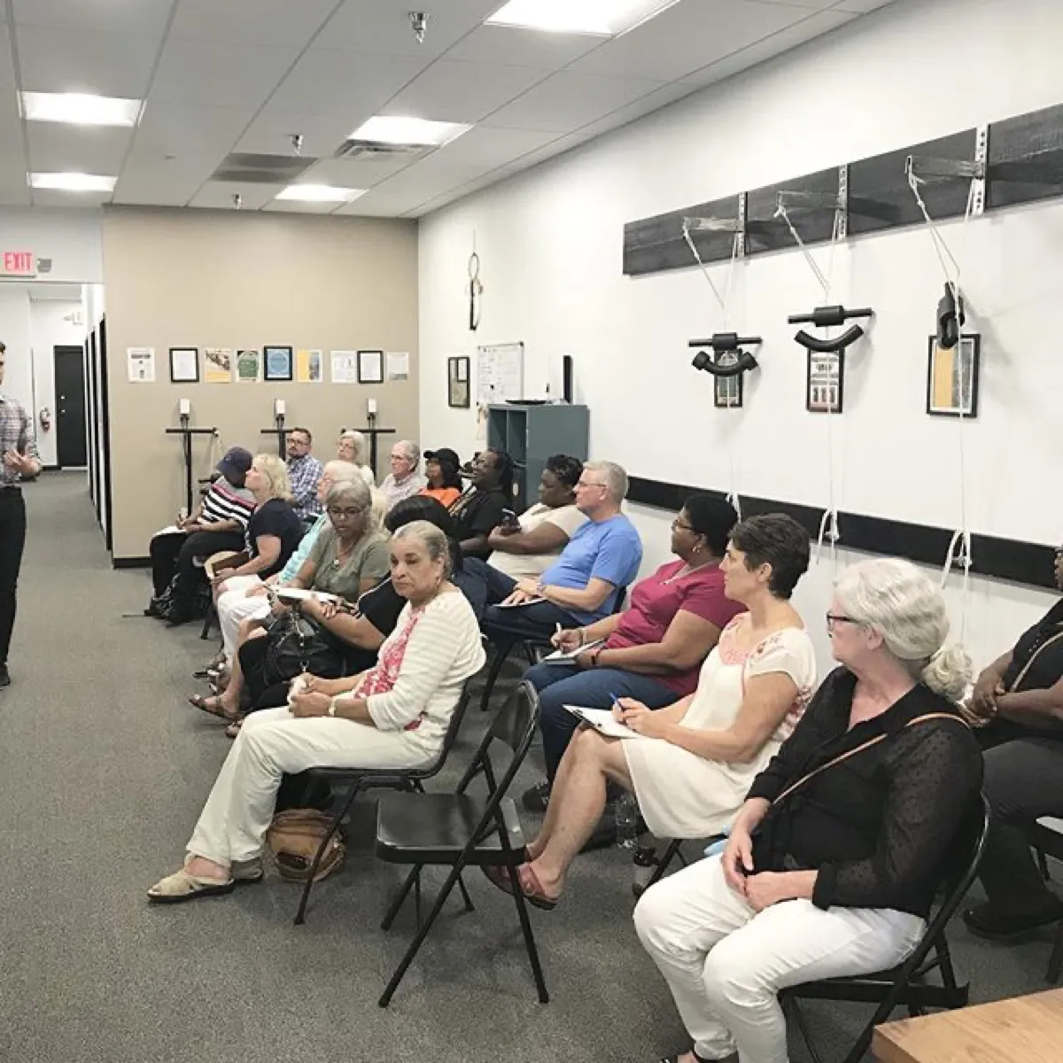 Gate City Health chiropractic clinic interior in Greensboro, NC